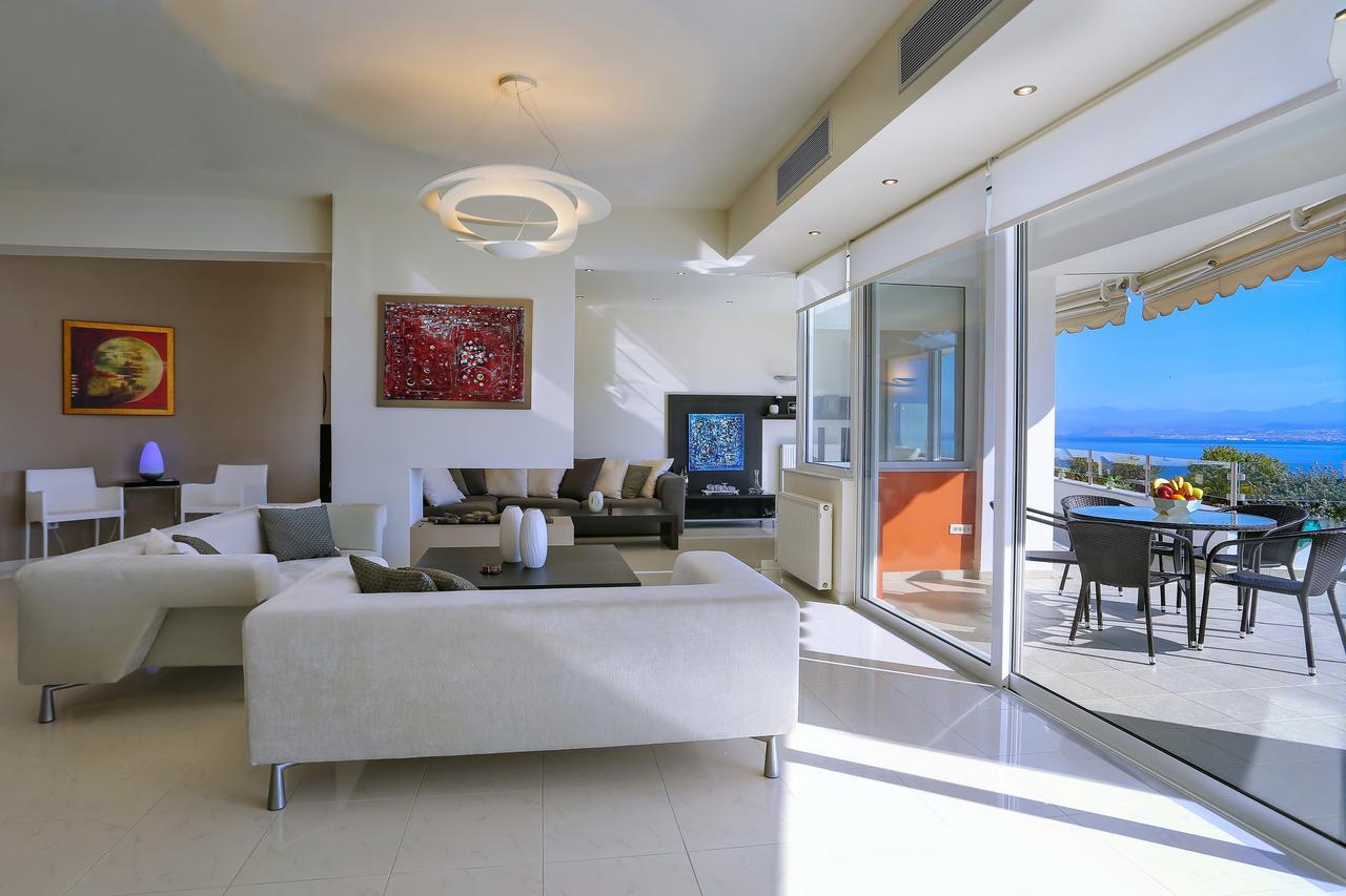Antiopi Luxury Villa Agia Pelagia Dış mekan fotoğraf