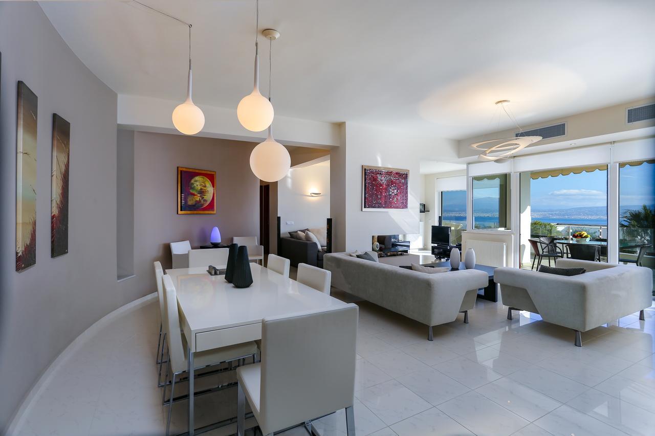 Antiopi Luxury Villa Agia Pelagia Dış mekan fotoğraf